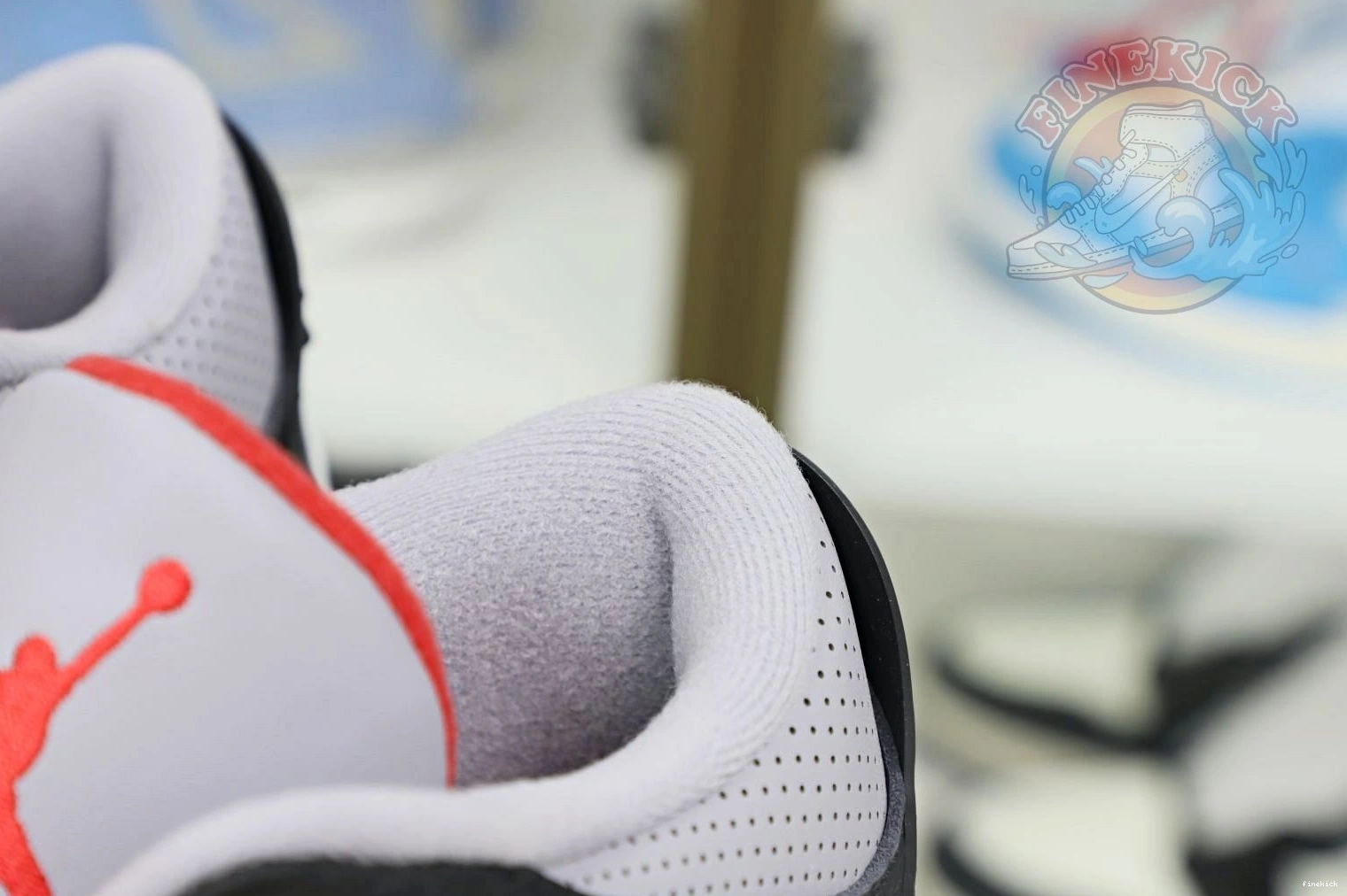 2018（854262-001）  Jordan retro 3 Jordan Air blackcement 0820
